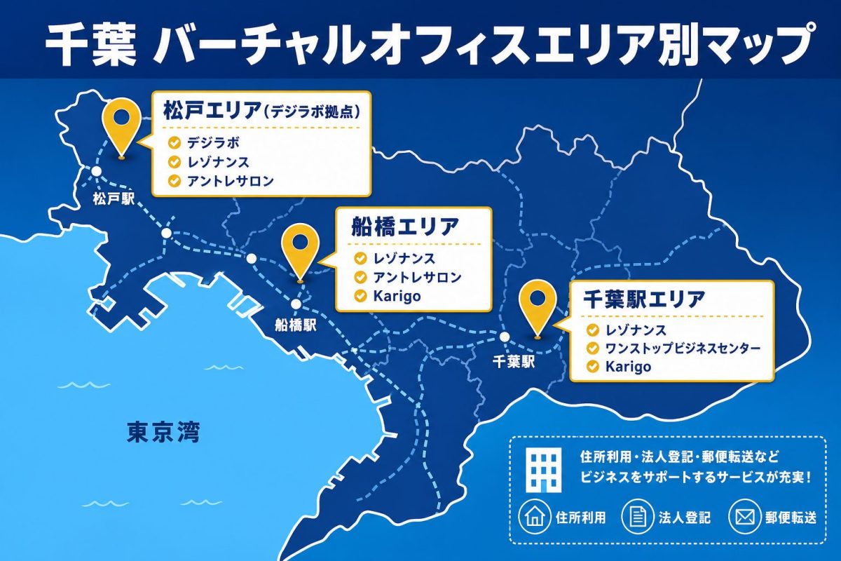 千葉県の主要エリア別おすすめ